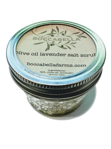 Olive Oil Lavender Salt Scrub