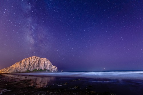 Morro Bay Milky Way Photograph